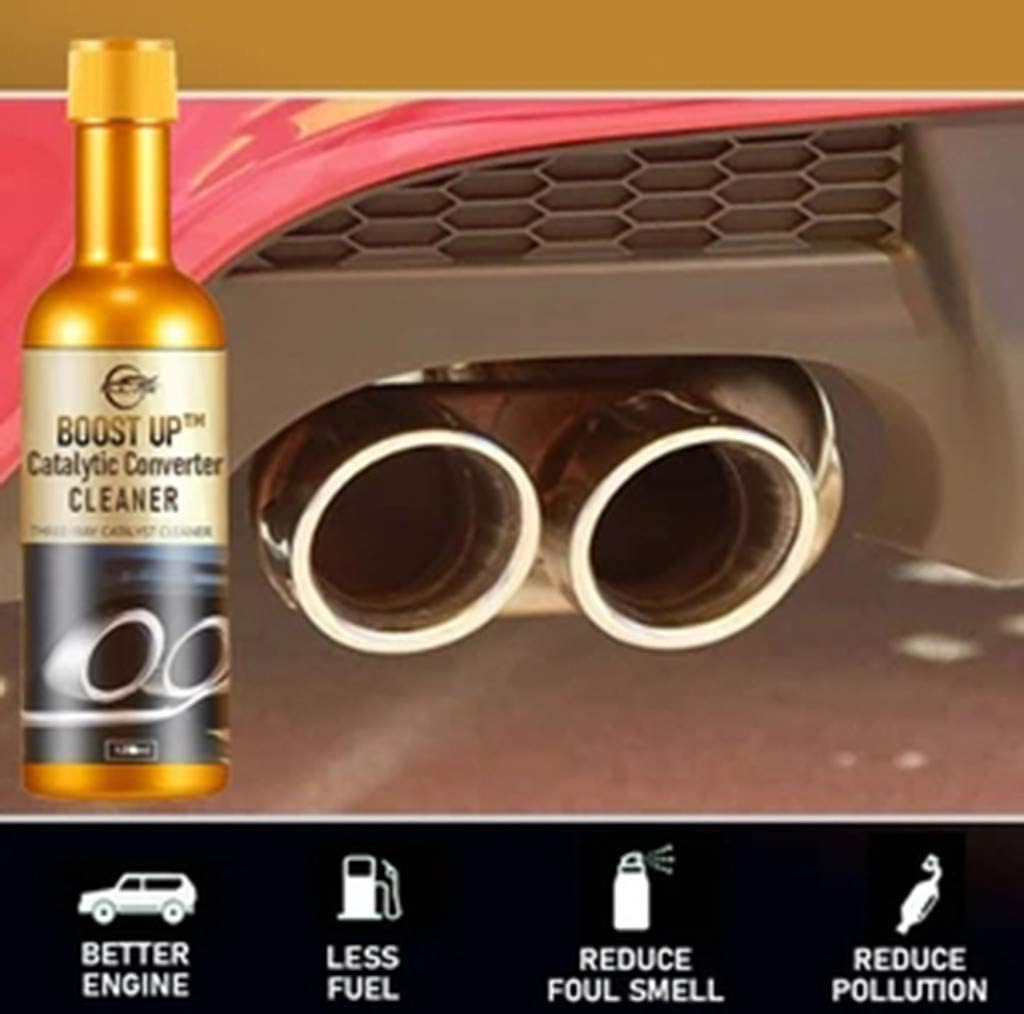 Auto Parts Engine Boost Up Cleaner Catalytic Converter Cleaner Fuel System Treatment Additive for Gasoline and Diesel Car (6Pcs)