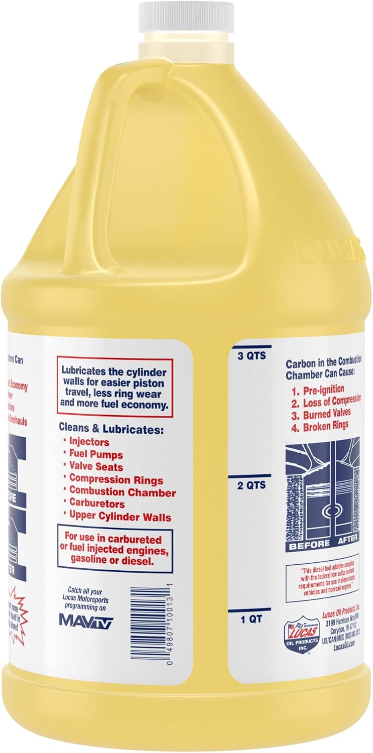 Lucas Oil 10013 Fuel Treatment - 1 Gallon 128 Fluid Ounce 1